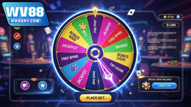 Các loại phần thưởng quay số phổ biến tại WW88