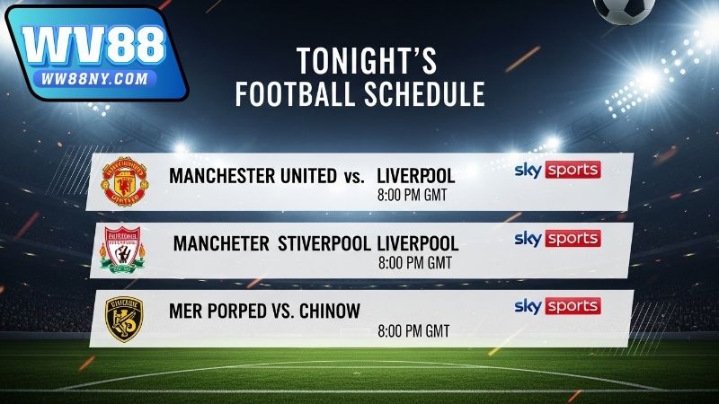 Điểm nhấn từ lịch thi đấu bóng đá tối đêm nay