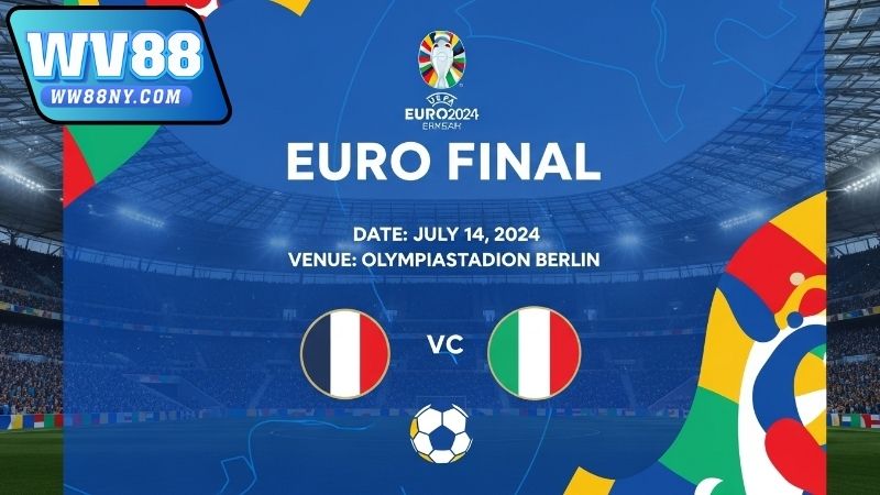 Cách theo dõi lịch thi đấu trận chung kết Euro dễ dàng