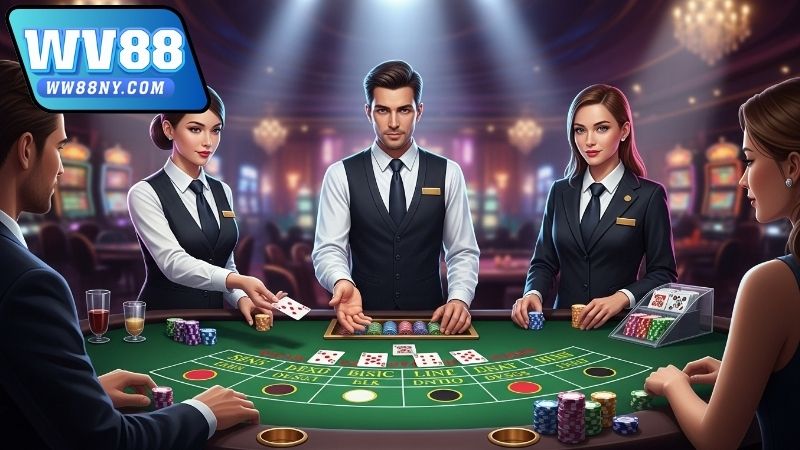 Ưu điểm khi chơi live game bài Baccarat