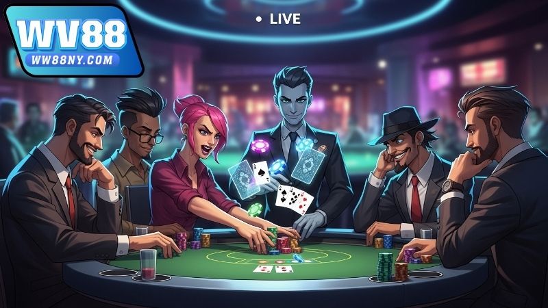 Ưu điểm khi trải nghiệm Poker trực tuyến live
