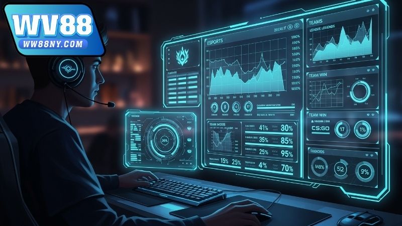 Các chỉ số thống kê đội tuyển Esports trước khi đặt cược tại WW88